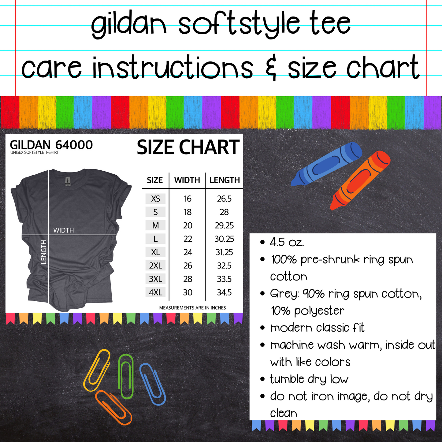 Copperfield ES Crayon Letter Teacher T-Shirt