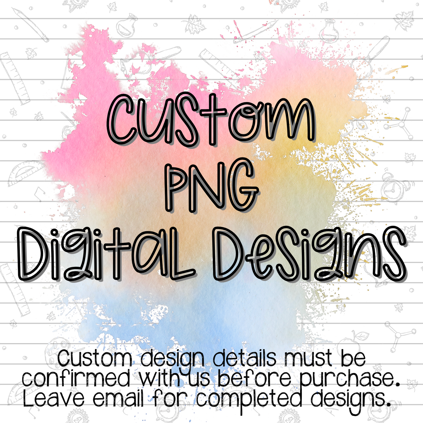 Custom PNG Digital Design