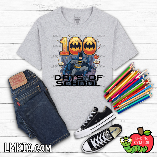 100's Days Bat Kids T-Shirt