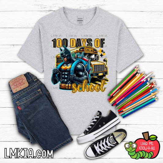 100's Days Bat Kids T-Shirt