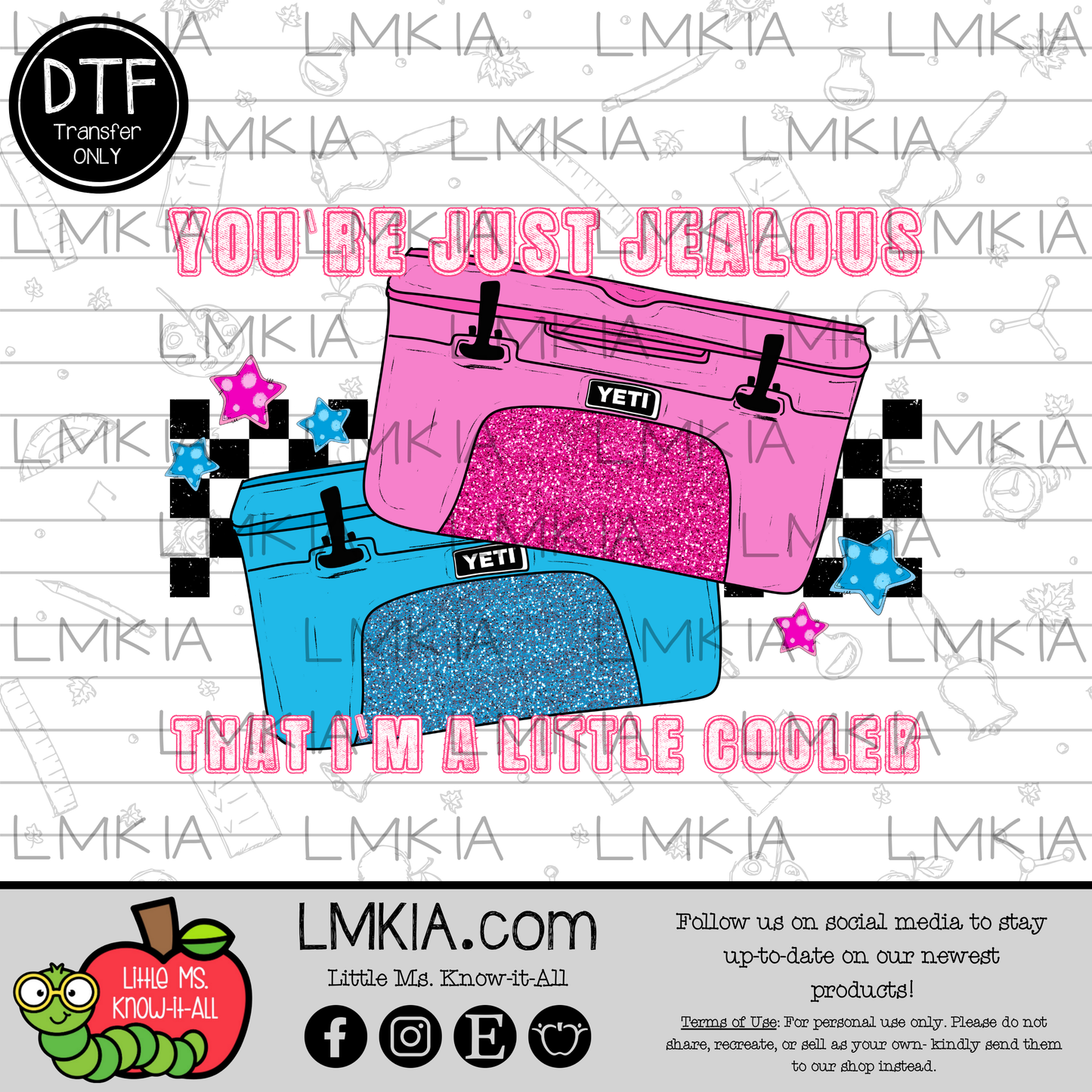 I'm A Little Cooler DTF Transfer