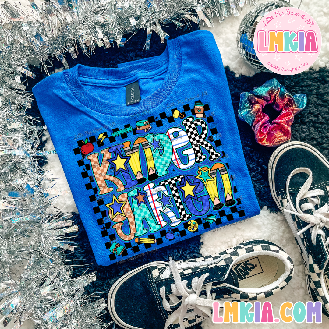 Checkered Grade Levels T-Shirt