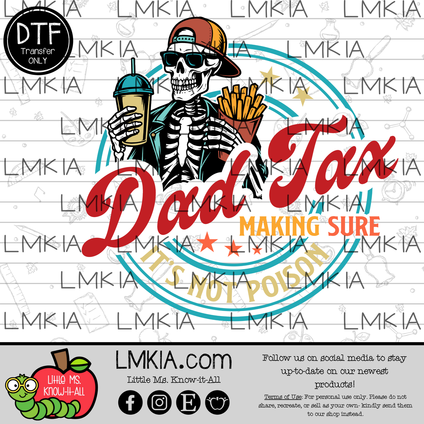 Dad Tax DTF Transfer