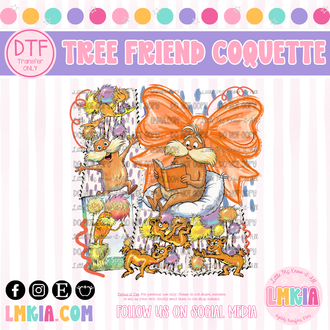 Tree Friend Coquette DTF Transfer
