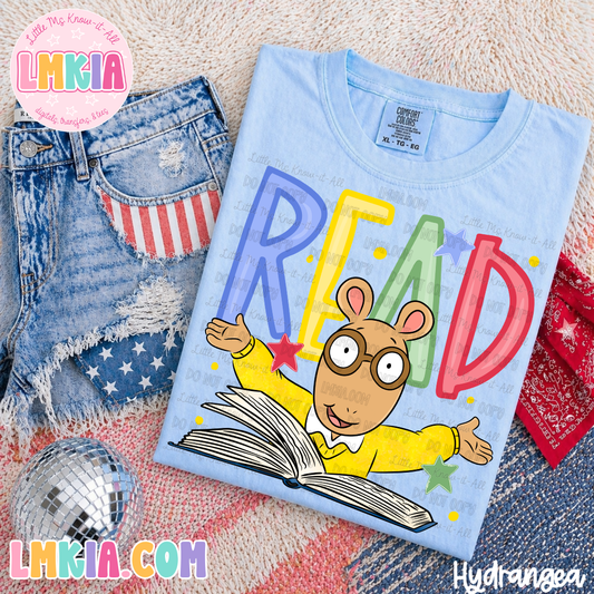 Glasses Kid Read T-Shirt