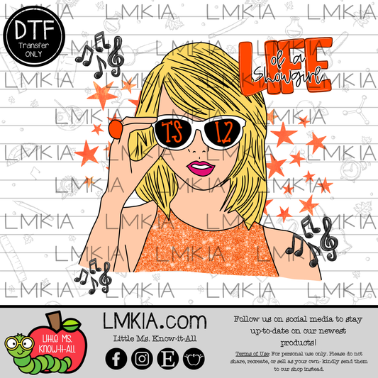 Life of a Shwgrl DTF Transfer