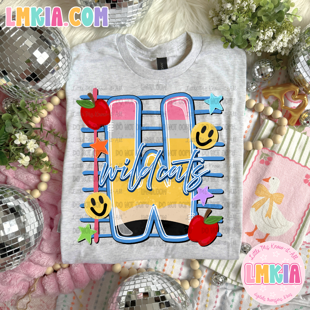 Pencil Doodle Mascot T-Shirt