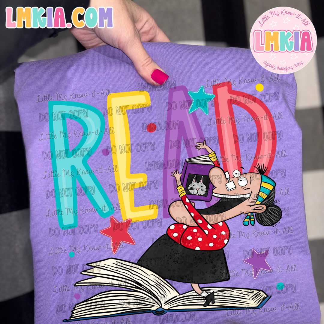 Old Lady Read T-Shirt