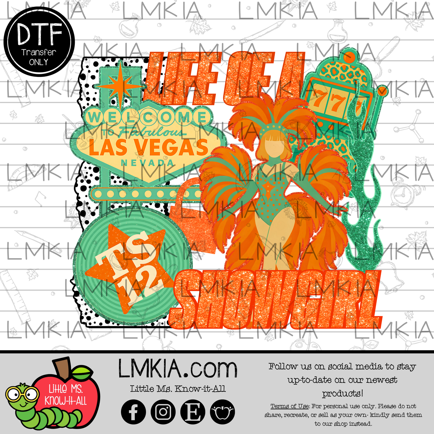 Life of a Shwgrl DTF Transfer