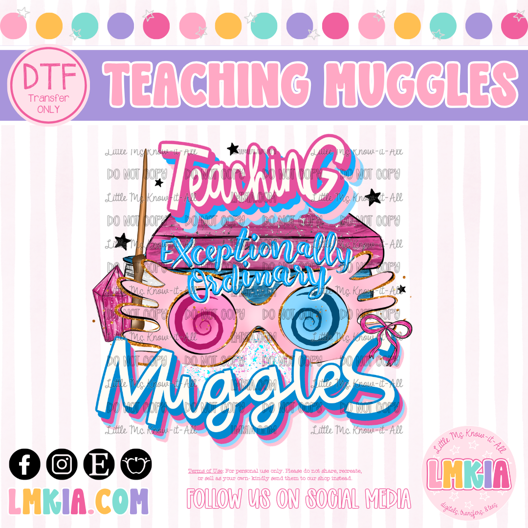 Teaching Mugs DTF Transfer