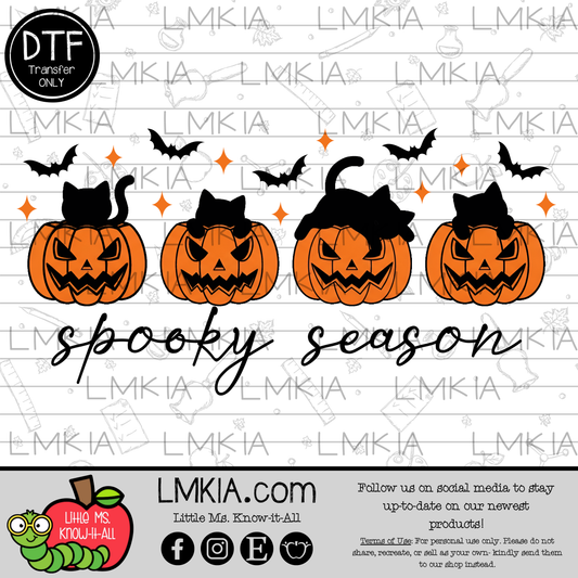 Spooky Season DTF Transfer