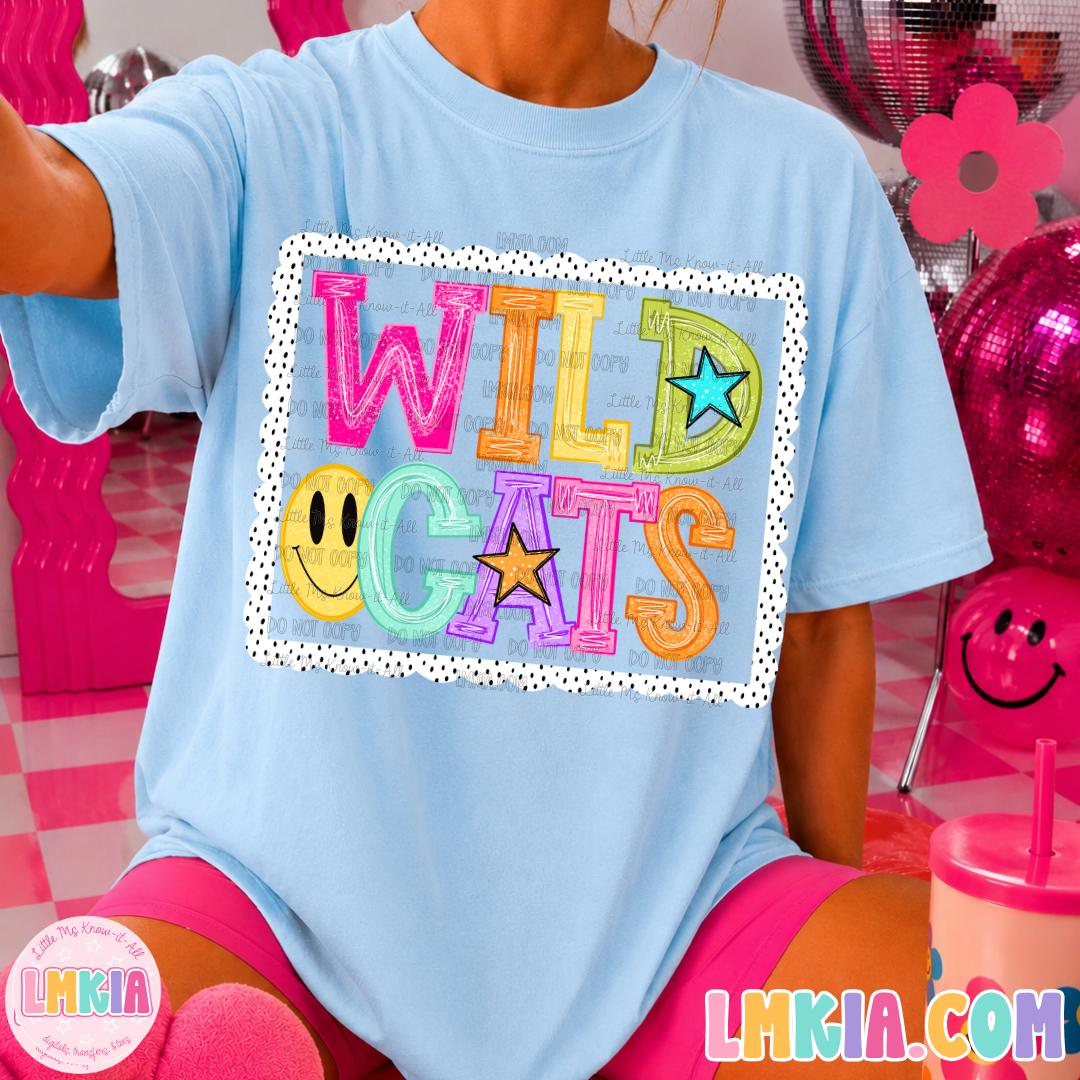 Rainbow Dalmatian Mascots T-Shirt