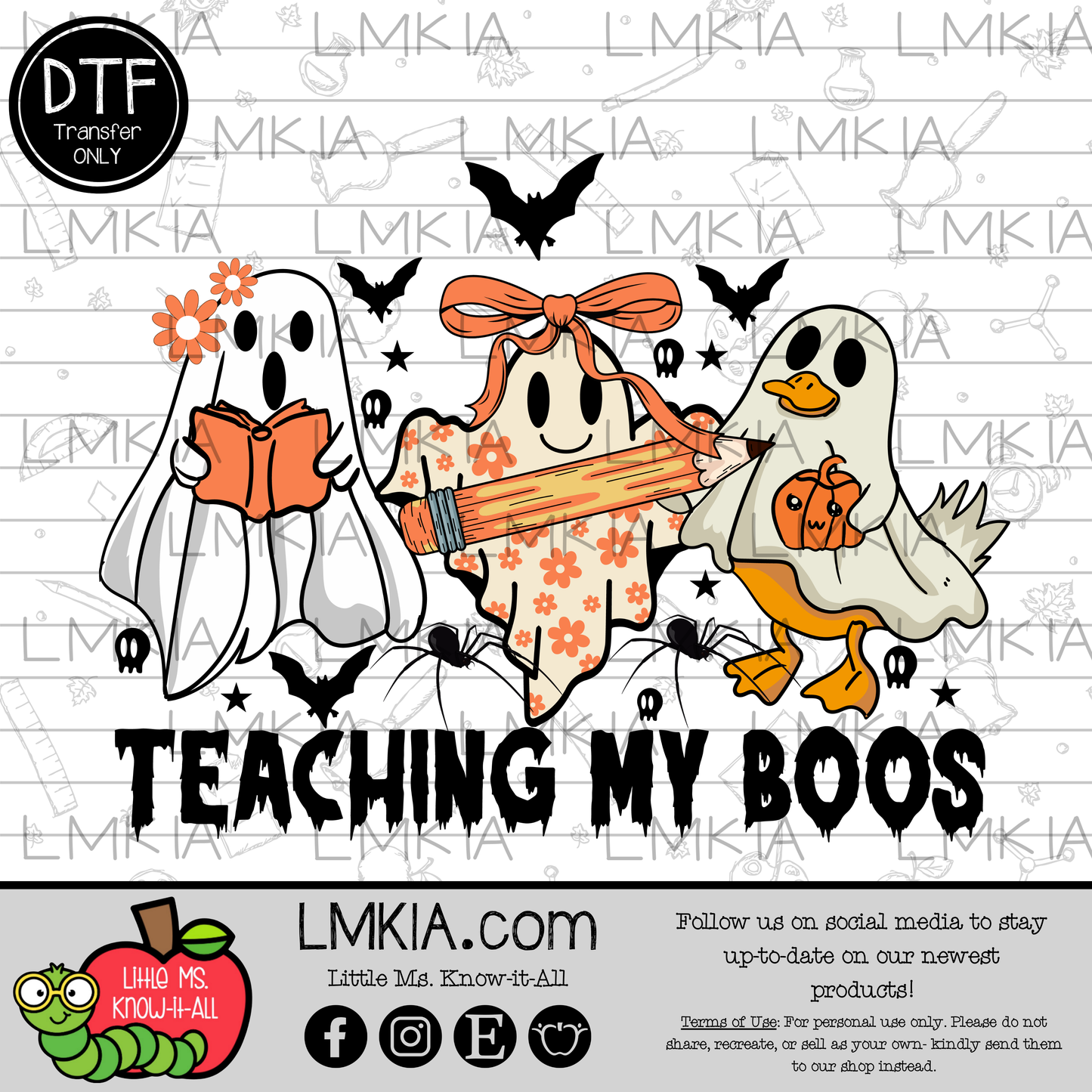 Teaching My Boos DTF Transfer