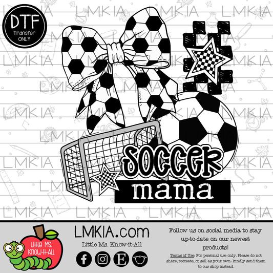 Soccer Mama DTF Transfer