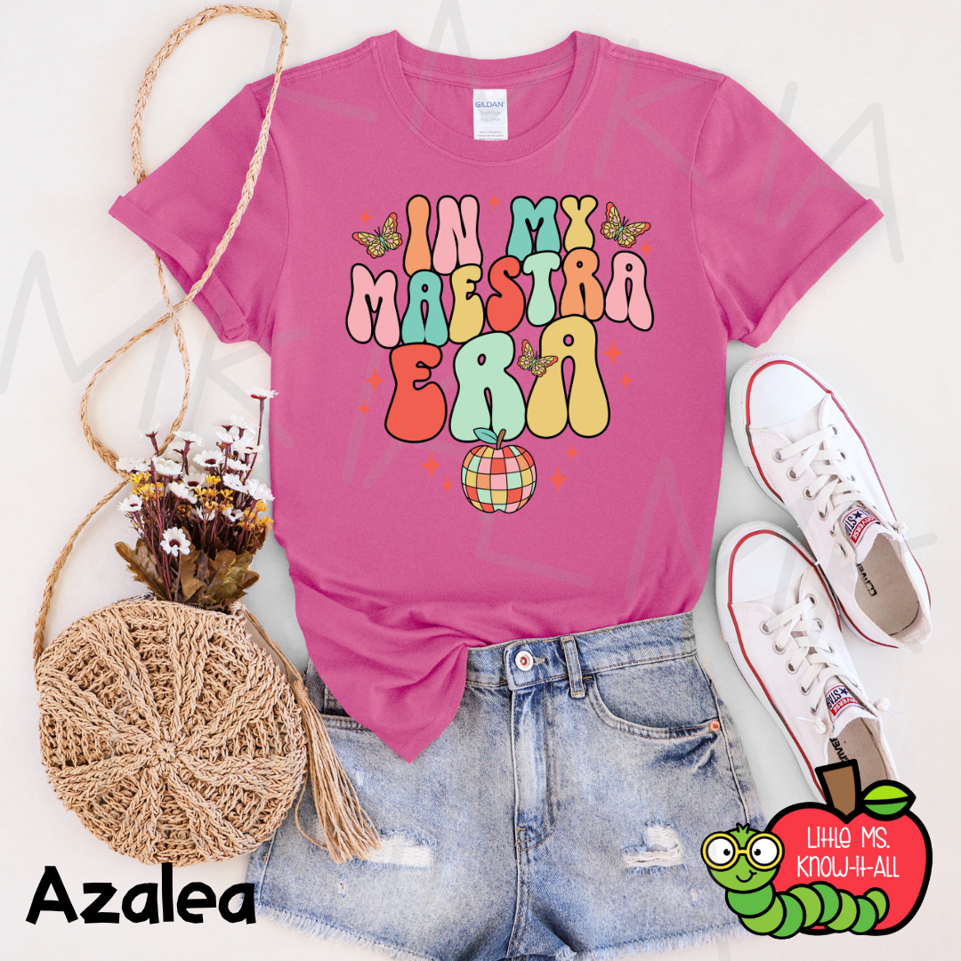 In My Maestra Era Teacher T-Shirt