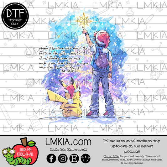 Maybe Christmas Best Friends DTF Transfer