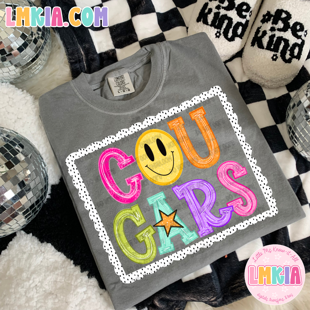 Rainbow Dalmatian Mascots T-Shirt