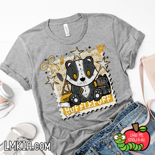 Yellow Badger Stuffed Animal T-Shirt