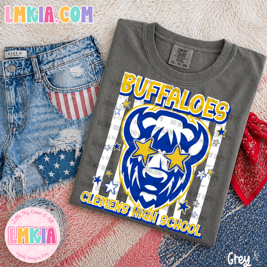 Striped Buffaloes T-Shirt
