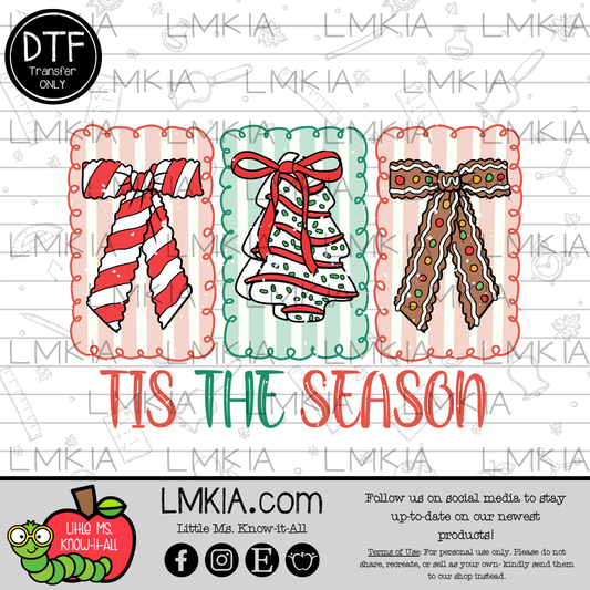 Tis The Season DTF Transfer