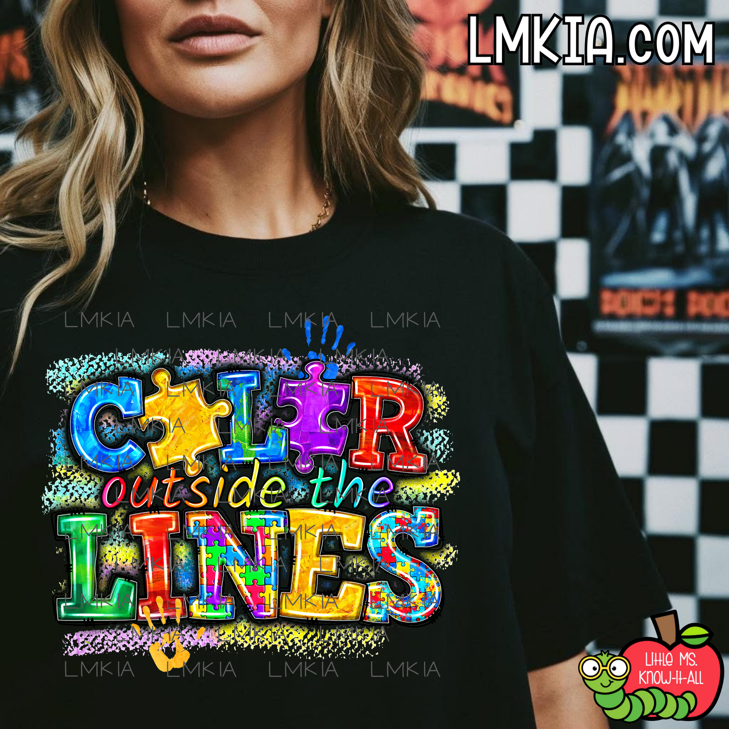 Color Outside of the Lines T-Shirt