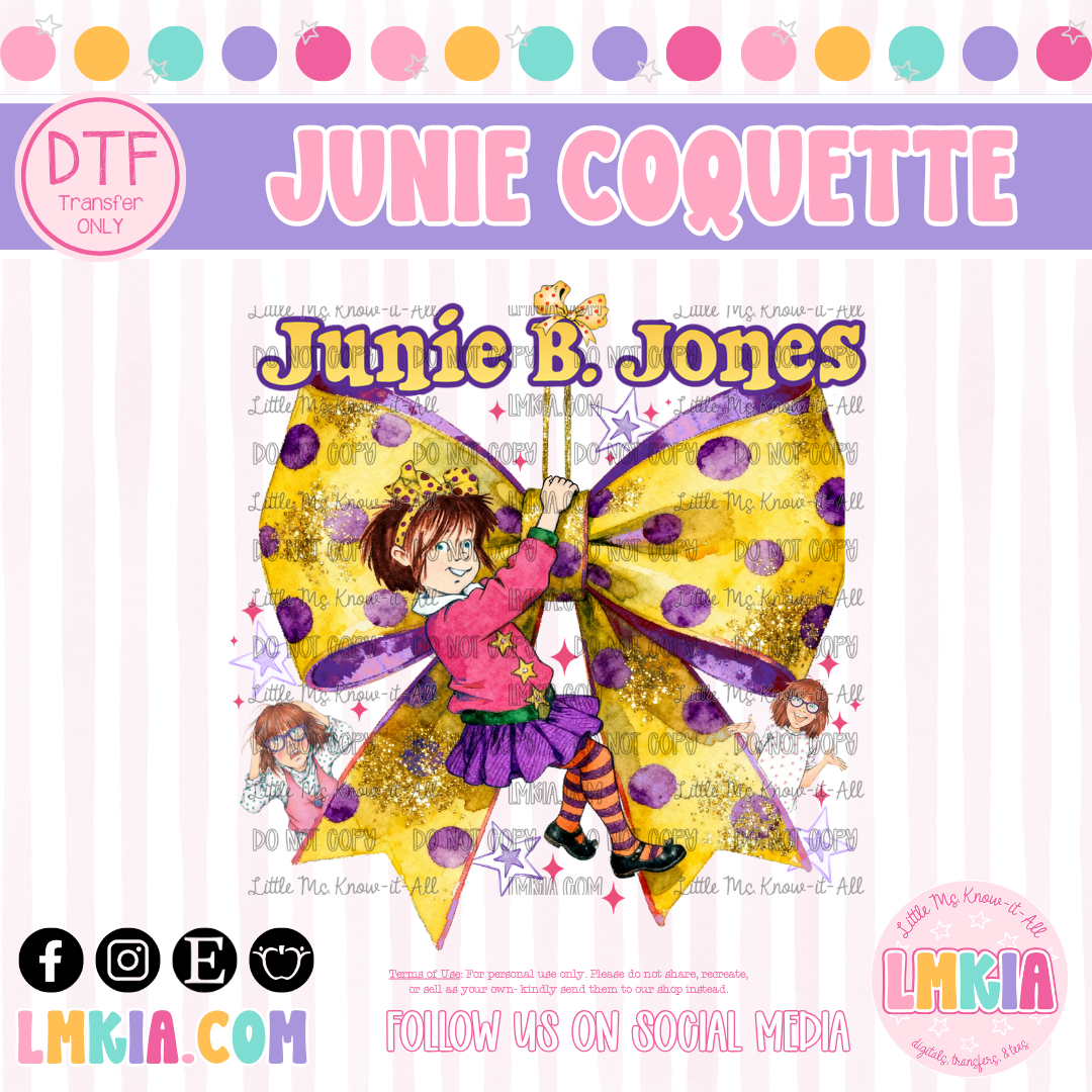 June Coquette DTF Transfer
