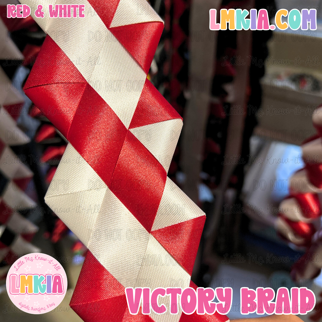 Victory Homecoming Mum Braid