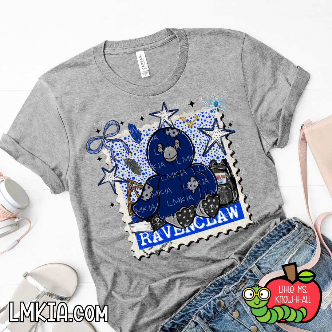 Blue Raven Stuffed Animal T-Shirt