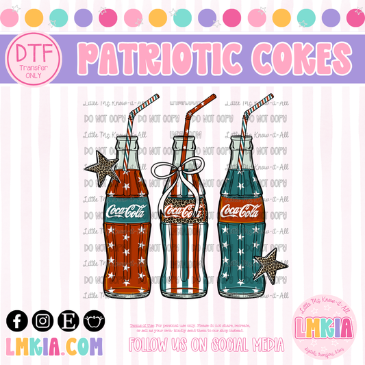 American Cokes DTF Transfer