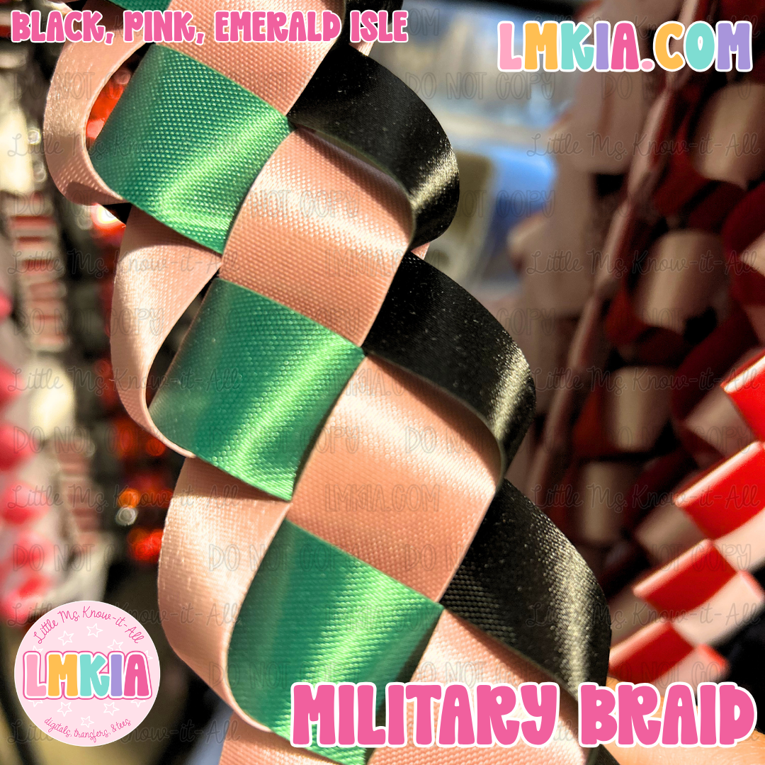 Military Homecoming Mum Braid