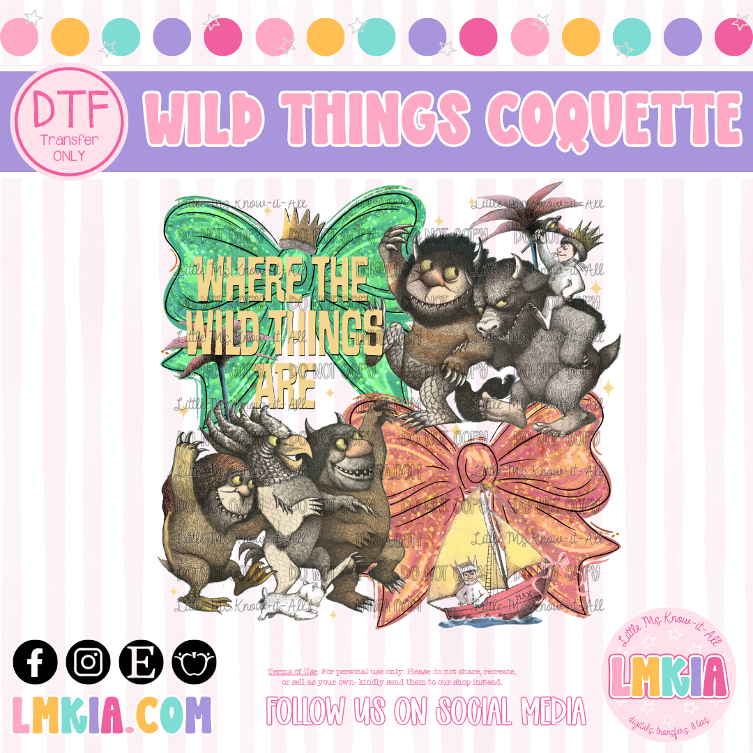 Wild Coquette DTF Transfer
