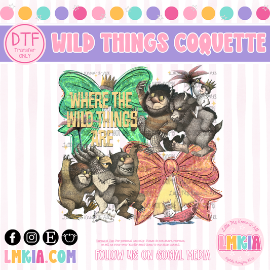 Wild Coquette DTF Transfer