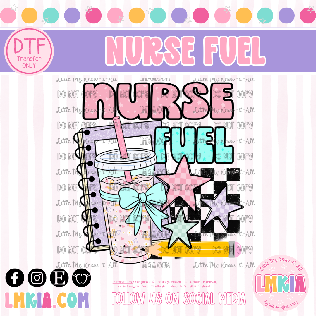 Nurse Fuel DTF Transfer