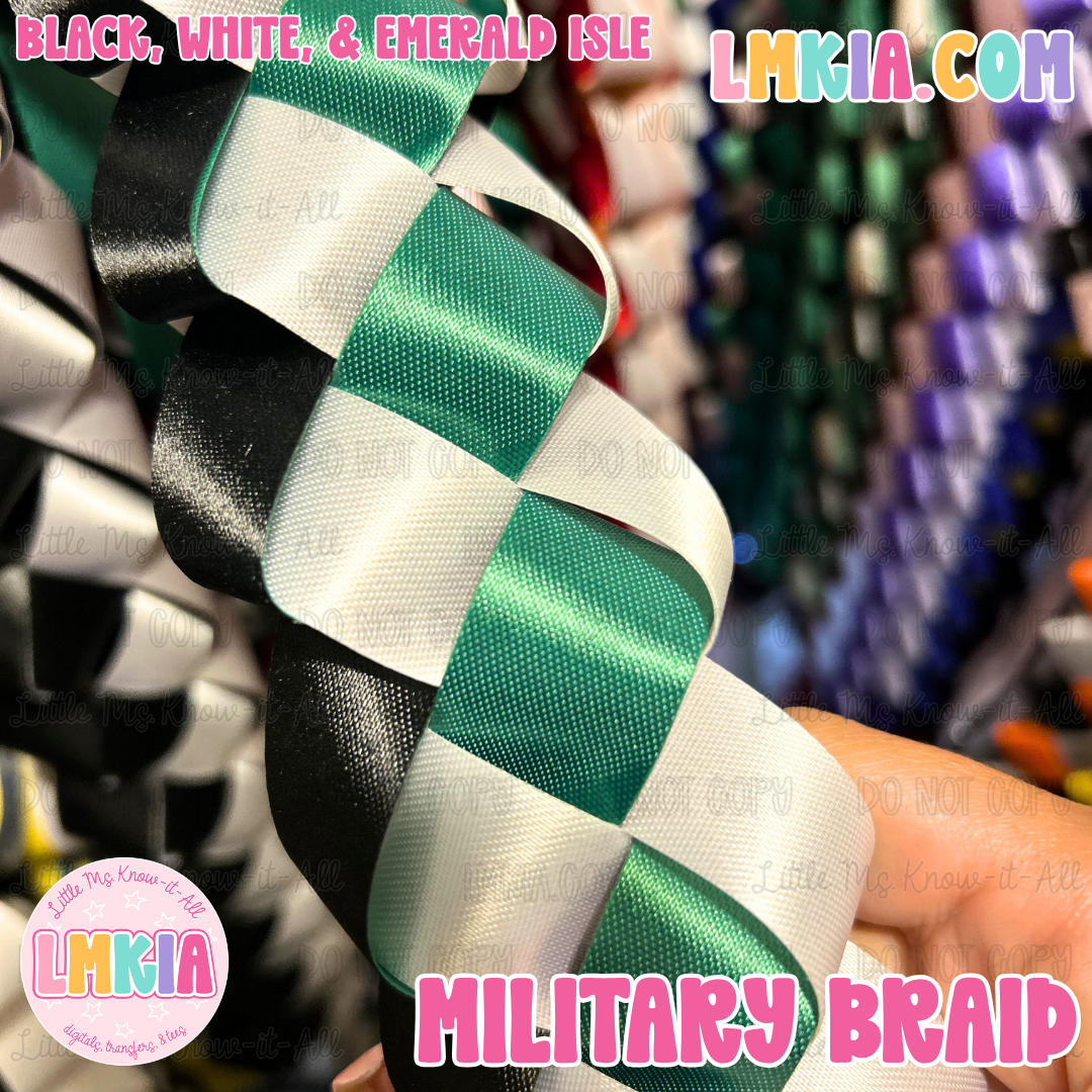 Military Homecoming Mum Braid