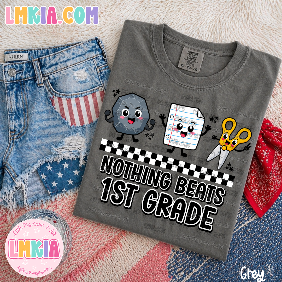 Nothing Beats Grade Levels Teacher T-Shirt
