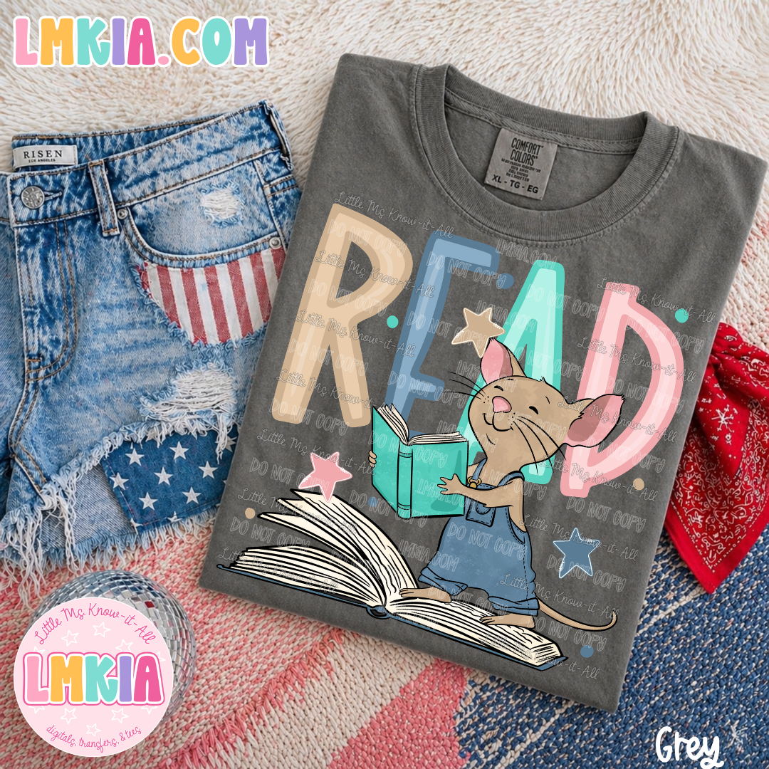 Mouse Read T-Shirt