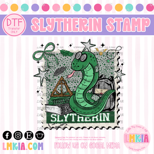 Wizard School Spirit Stamp DTF Transfer