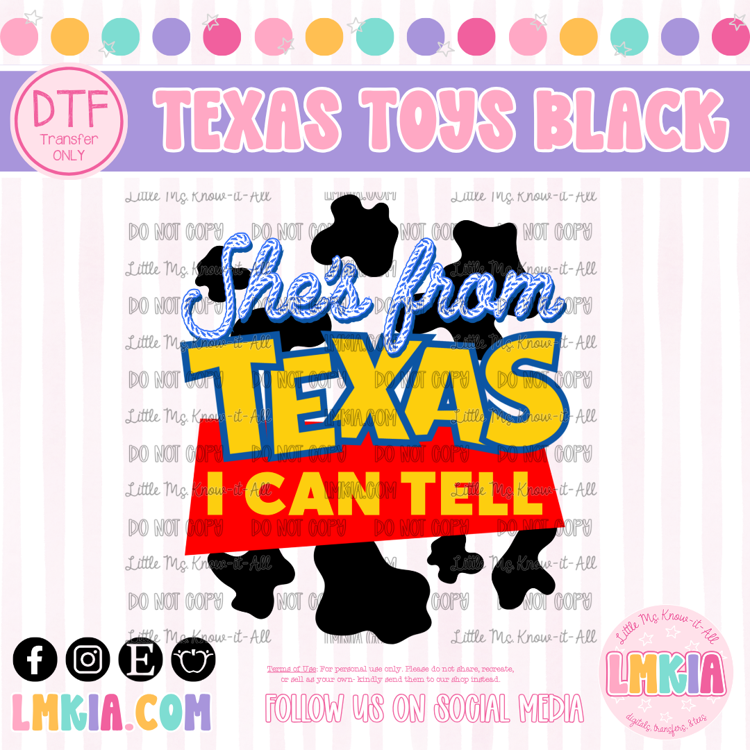 Texas Toys DTF Transfer