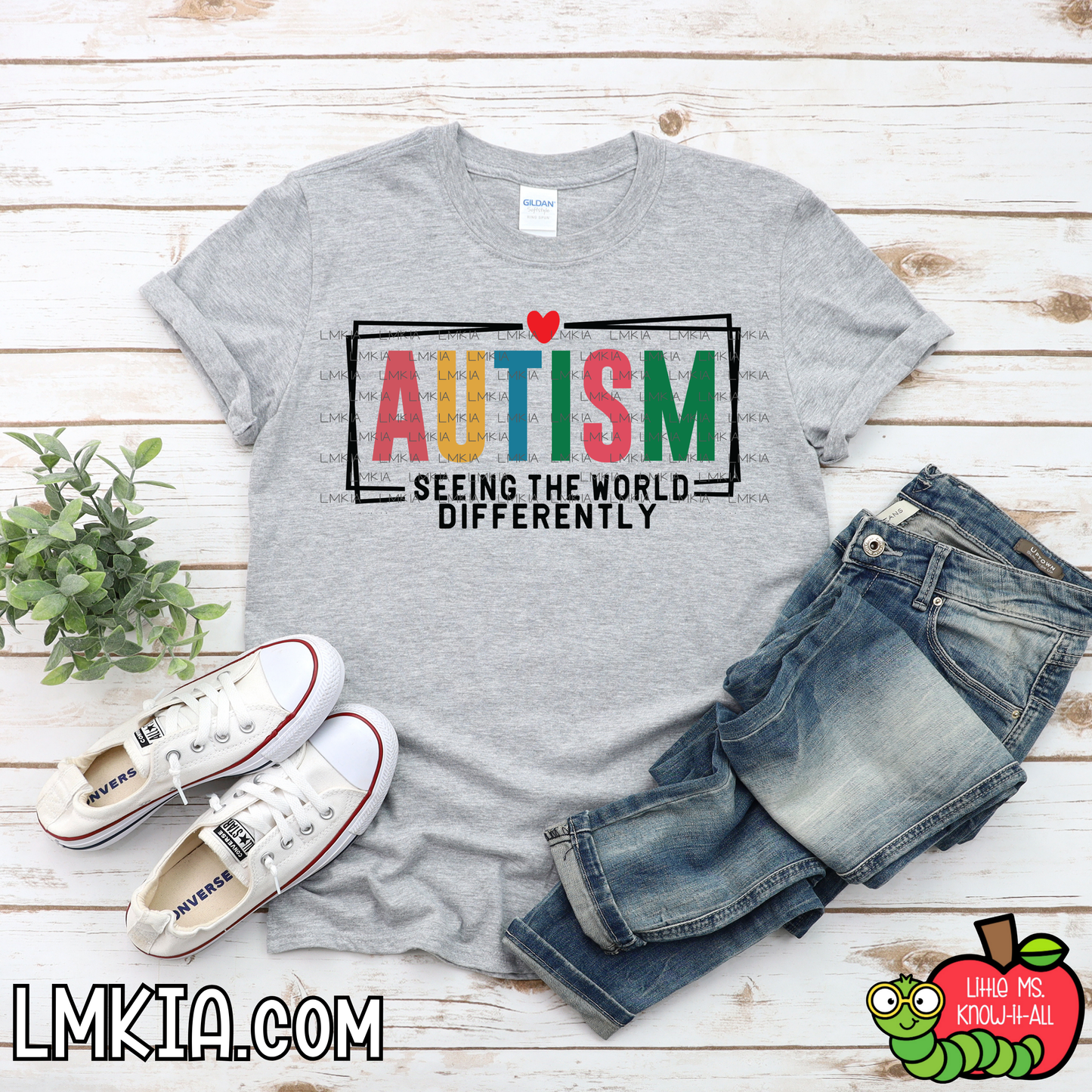 Autism Seeing the World Differently T-Shirt