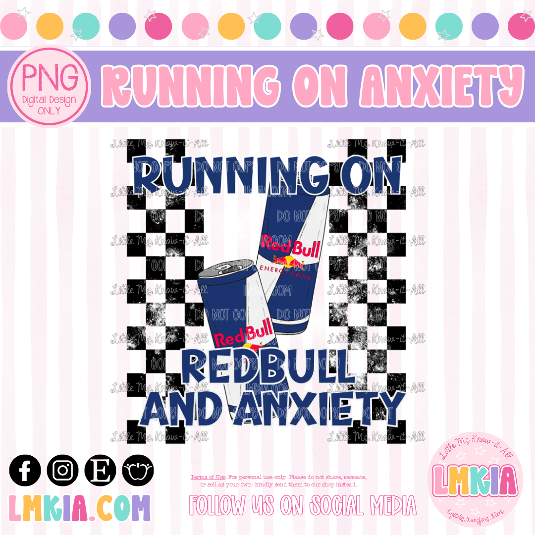 Running on RB & Anxiety PNG