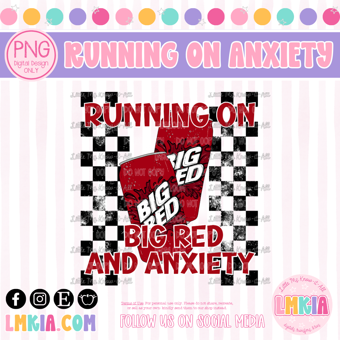 Running on BR & Anxiety PNG
