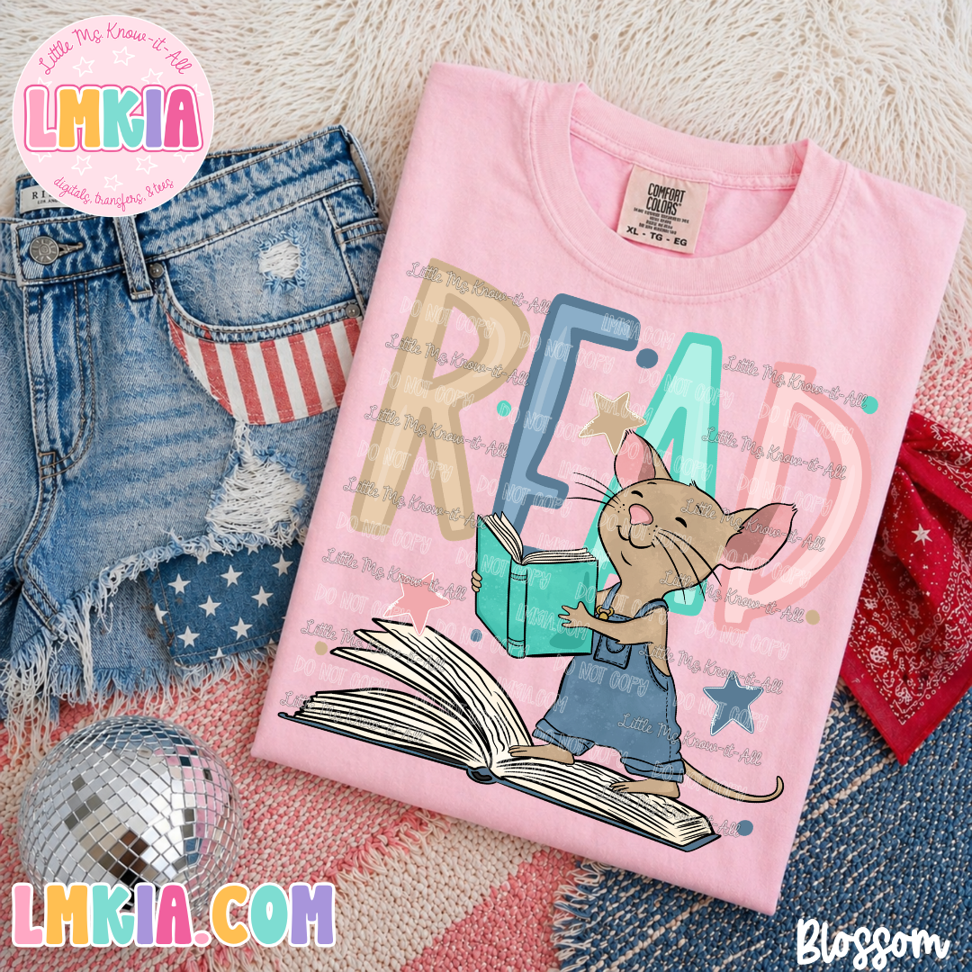 Mouse Read T-Shirt