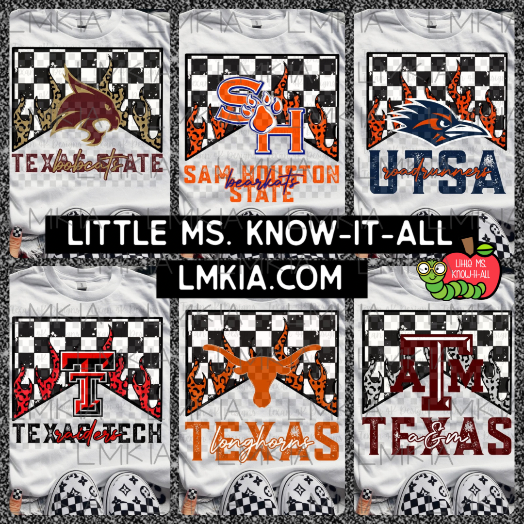 Flaming College T-Shirt