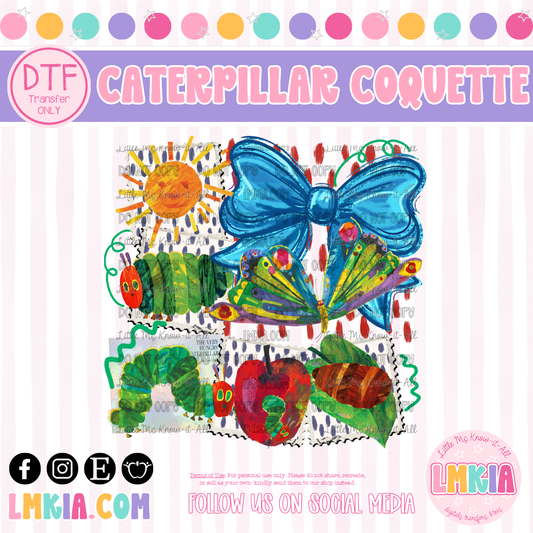 Caterpillar Coquette DTF Transfer