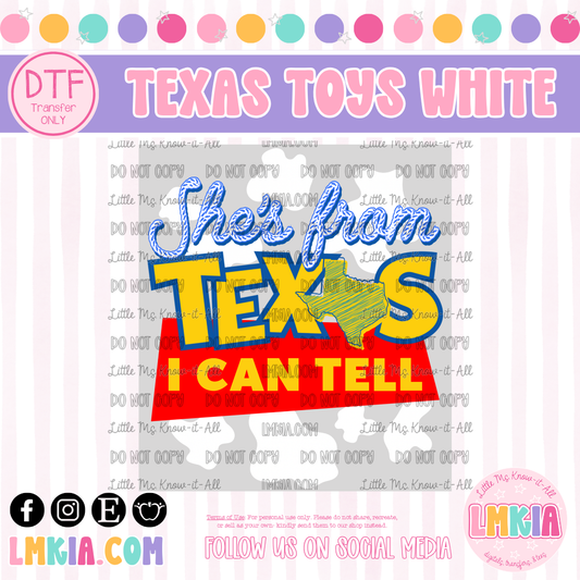 Texas Toys DTF Transfer