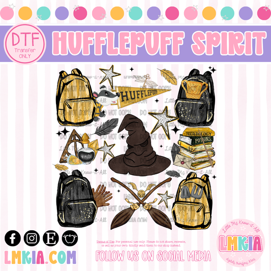 Wizard School Spirit DTF Transfer