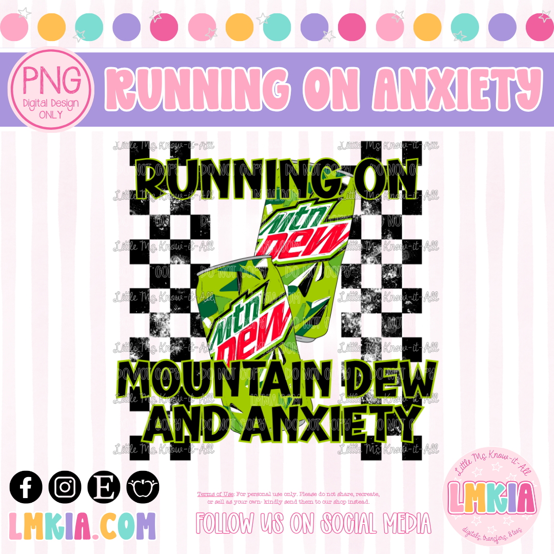 Running on MD & Anxiety PNG