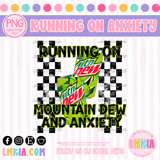 Running on MD & Anxiety PNG