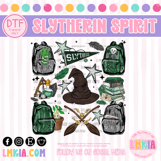 Wizard School Spirit DTF Transfer