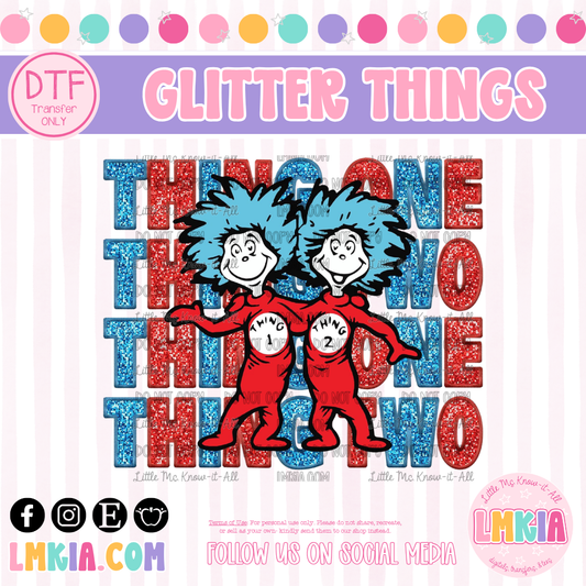 Glitter Things DTF Transfer